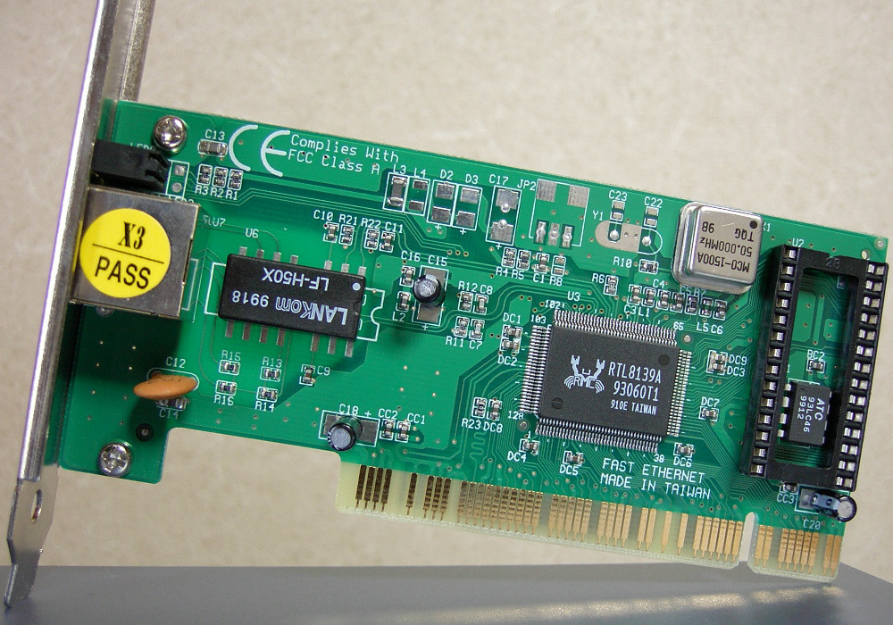 скачать драйвера на realtek rtl8139 family pci fast ethernet nic